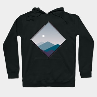 Pink Mountains Hoodie